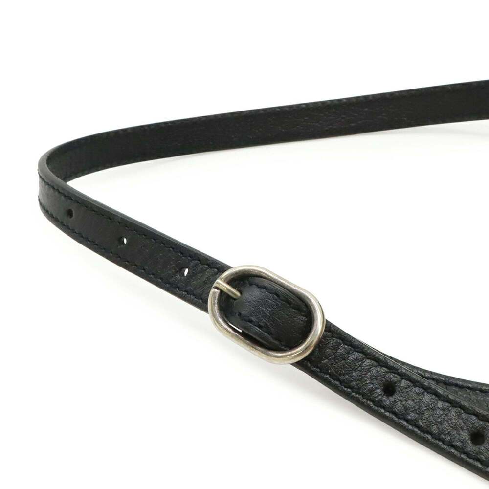 GUCCI Black Leather Shoulder Bag - Picture 6 of 10